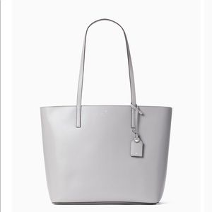 SOLD New Kate Spade Janie Tote Nimbus Grey